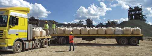 赞比亚铜精粉吨袋包装发货-浩特矿业